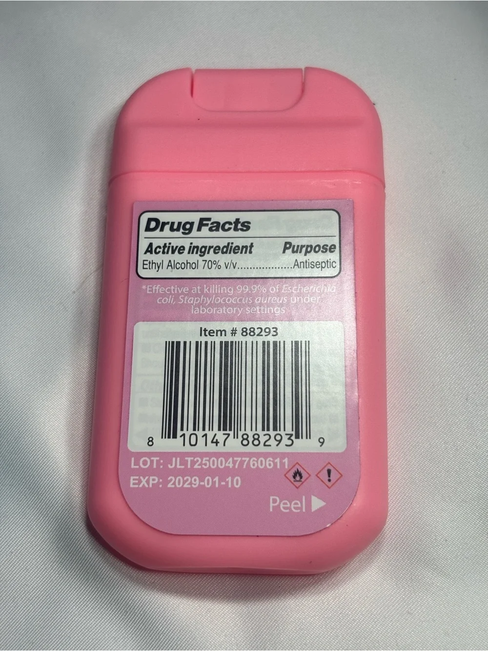 3 New Barbie Pink Hand Sanitizer Spray Set - Light Pink
